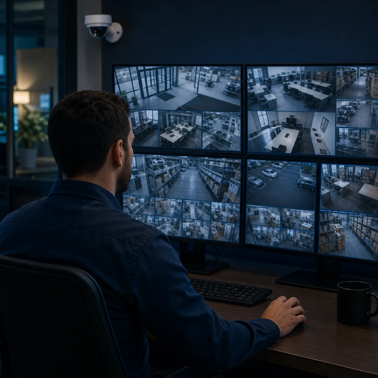 Sistema professionale di videosorveglianza